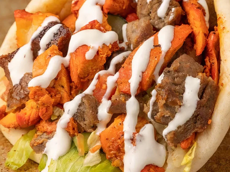Combo Gyro - Freshly prepared Combo Gyro.